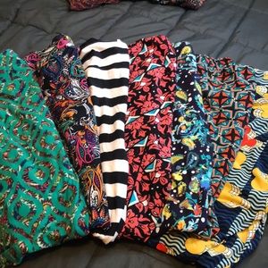 LuLaRoe legging bundle size tall/curvy